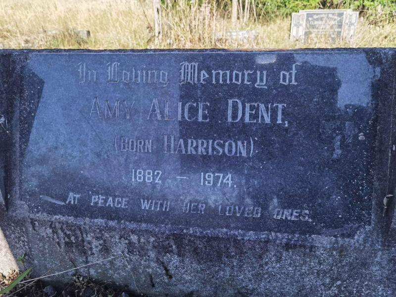 DENT Amy Alice nee HARRISON 1882-1974