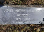 BROWNE John Arthur Heitland 1878-1959