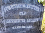 BROWN Martha -1942