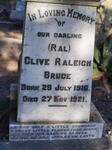 BRUCE Clive Raleigh 1916-1921