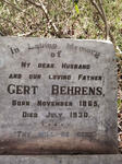 BEHRENS Gert 1865-1930