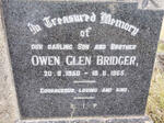 BRIDGER Owen Glen 1950-1965