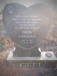 GEEL Deon Chrisjan 1964-2000