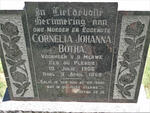 BOTHA Cornelia Johanna voorheen V.D. MERWE nee DU PLESSIS 1906-1959