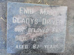 DRIVER Enid Mary Gladys -1986