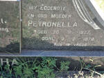 BOTHA Barend Stefanes 1936-1991 & Petronella 1927-1978