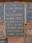 AURET Martin Henry Irwin 1876-1958 & Florence Irene GODBOLT 1882-1967
