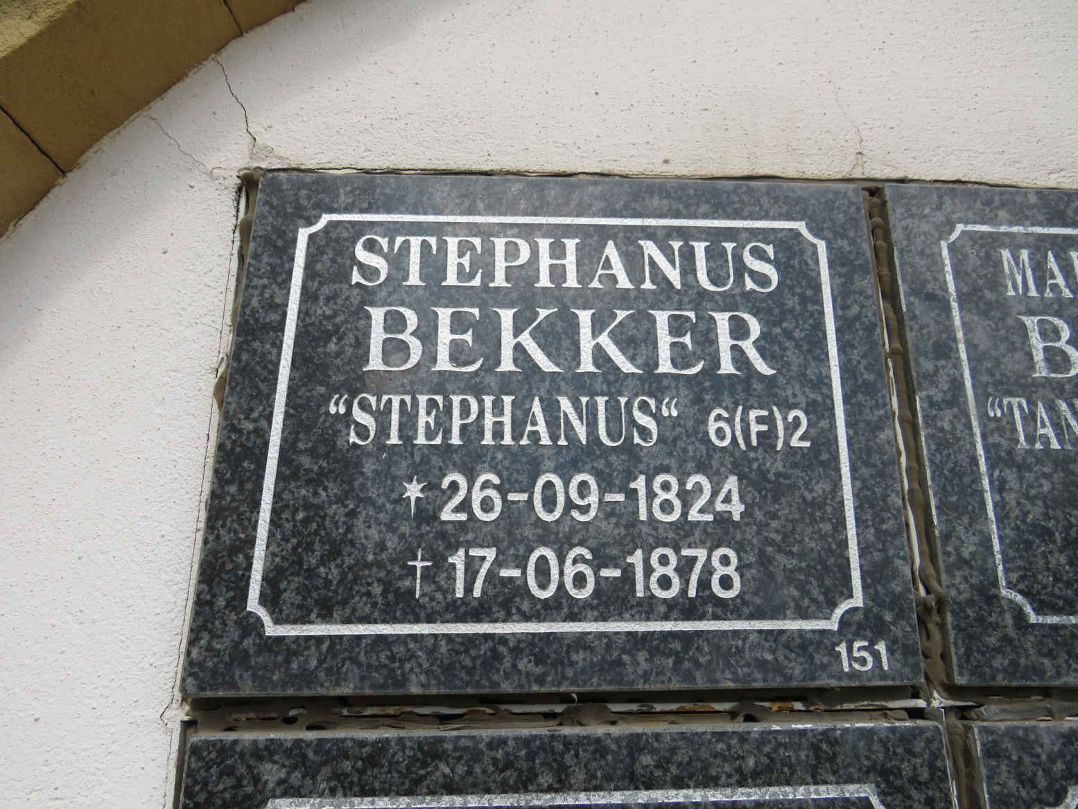 BEKKER Stephanus 1824-1878