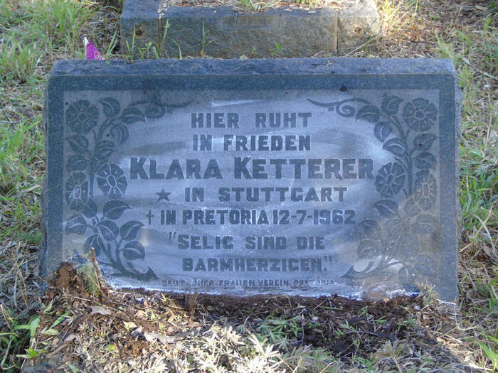 KETTERER Klara -1962