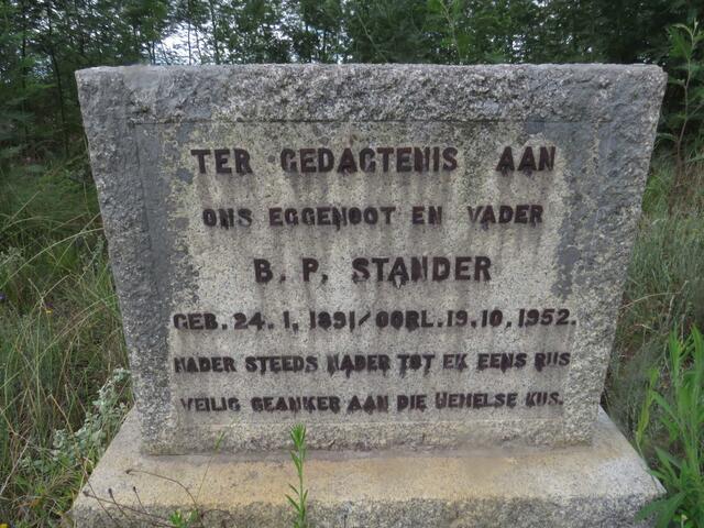 STANDER B.P. 1891-1952