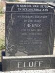 ELOFF Theunis 1906-1961