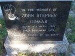 GOMAS John  Stephen 1901-1979