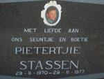 STASSEN Pietertjie 1970-1977