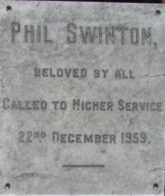 SWINTON Phil -1959