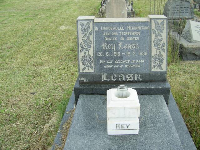 LEASK Rey 1916-1936