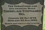 NEL Cornelius Stephanes 1878-1950