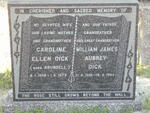 DICK William James Aubrey 1902-1984 & Caroline Ellen ARUNDELL 1906-1973