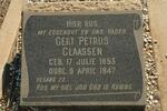 CLAASSEN Gert Petrus 1893-1947