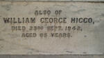 HIGGO William George -1942