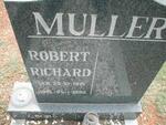 MULLER Robert Richard 1921-1990