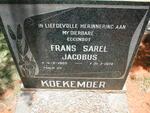 KOEKEMOER Frans Sarel 1905-1974