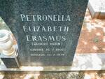 ERASMUS Petronella Elizabeth nee HORN 1906-1974