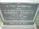 MOSTERT Norman Andrew 1929-1980