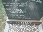 PRINS Johannes Erasmus 1906-1978