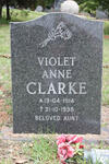 CLARKE Violet Anne 1914-1998
