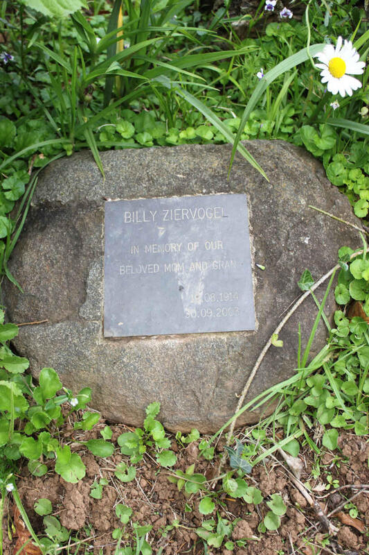ZIERVOGEL Billy 1914-2003