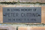 CUTTING Peter 1940-1996