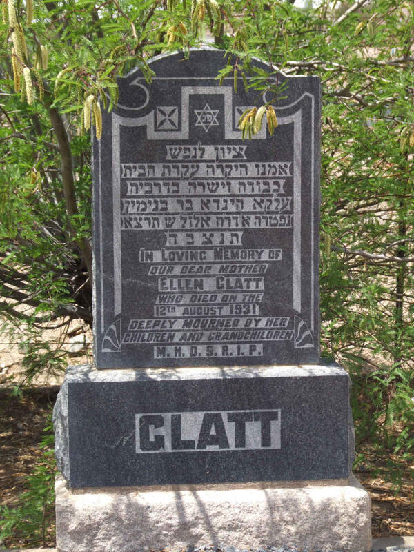 GLATT Ellen -1931