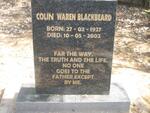 BLACKBEARD Colin Waren 1927-2002