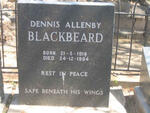 BLACKBEARD Dennis Allenby 1918-1994 & Phyliss Muriel 1922-2008 
