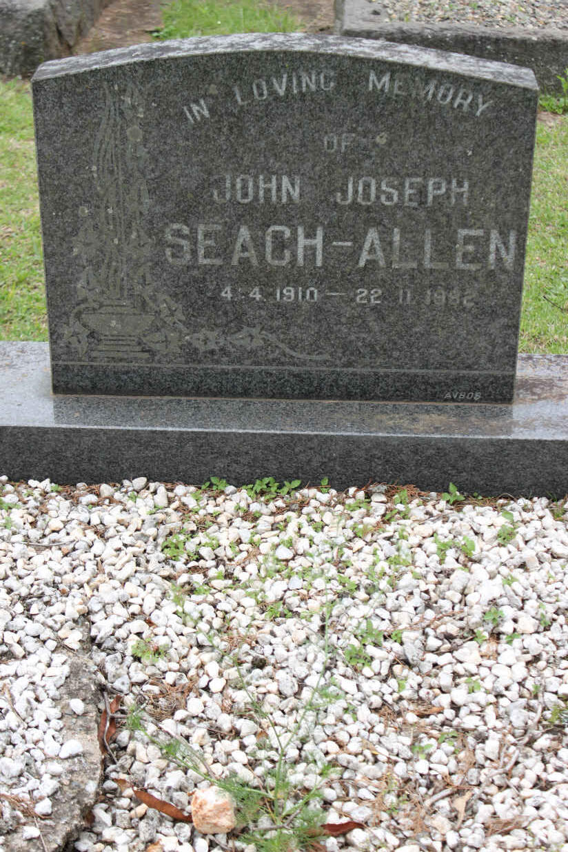 ALLEN John Joseph Seach 1910-1982