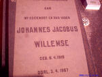 WILLEMSE Johannes Jacobus 1915-1967