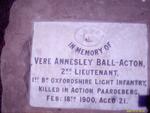 ACTON Vere Annesley, Ball -1900