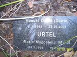 URTEL Manuel David 1934-2003 & Maria Magdalena 1936-1999
