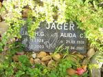 JAGER Jan H.G., de 1928-2003 & Alida C. 1930-2007