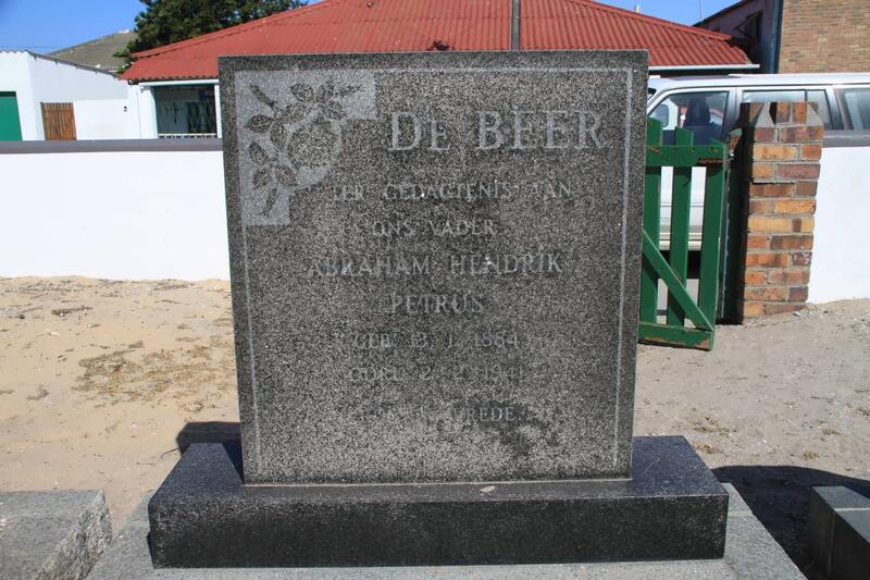 BEER Abraham Hendrik Petrus, de 1884-1941