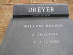 DREYER Willem Petrus 1944-2001