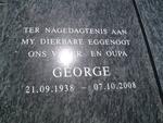 COETZEE George 1938-2008