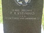 KLEYNHANS P.H. -1941