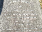 PHILLIPS Zechariah -1897