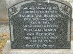 HEERDEN William, van -1953 & Rachel -1951