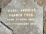 FOCK Karel Andreas Kramer 1882-1890
