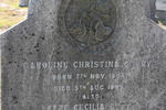 CURRY Caroline Christina 1894-1895
