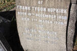HOPKIRK Frank Tyson 1860-1920 :: HOPKIRK Alice 1891-1931