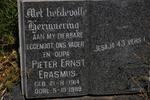 ERASMUS Pieter Ernst 1914-1989