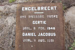 ENGELBRECHT Daniel Jacobus -1961 & Gertie -1946